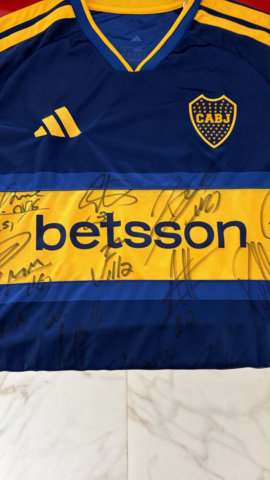 Camiseta de boca